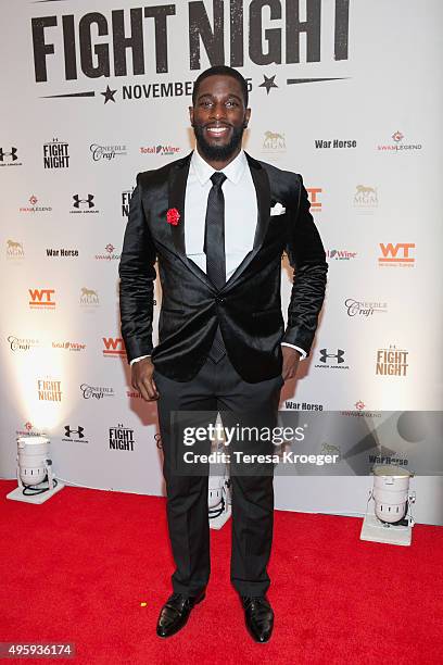 Player Kyle Arrington attends Fight For Children's 26th Annual Fight Night at the Washington Hilton on November 5, 2015 in Washington, DC.