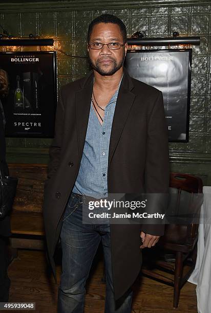 Cuba Gooding Jr. Attends the the after party for the "Spectre" pre-release screening hosted by Champagne Bollinger and The Cinema Society on November...