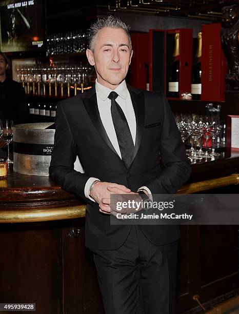 Alan Cumming attends the the after party for the "Spectre" pre-release screening hosted by Champagne Bollinger and The Cinema Society on November 5,...