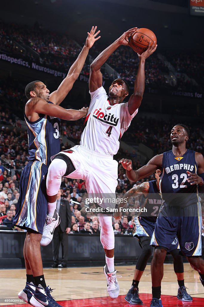 Memphis Grizzlies v Portland Trail Blazers