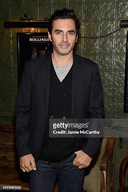 Yigal Azrouel attends the the after party for the "Spectre" pre-release screening hosted by Champagne Bollinger and The Cinema Society on November 5,...