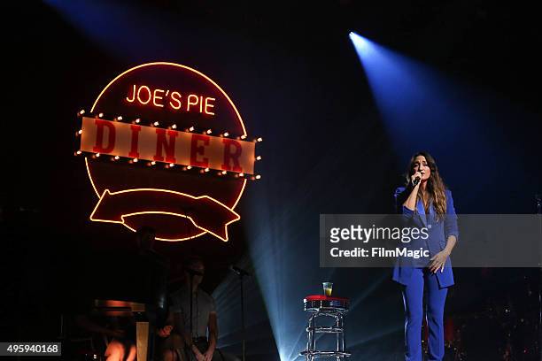 Sara Bareilles performs at her album release concert on November 5, 2015 in New York City.