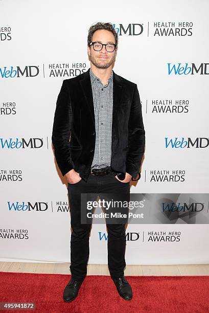 Singer Amos Lee attends the 2015 Health Hero Awards at The Times Center on November 5, 2015 in New York City.