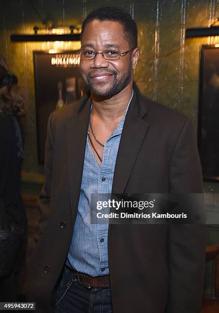 Cuba Gooding Jr. Attends the the after party for the 'Spectre' pre-release screening hosted by Champagne Bollinger and The Cinema Society on November...