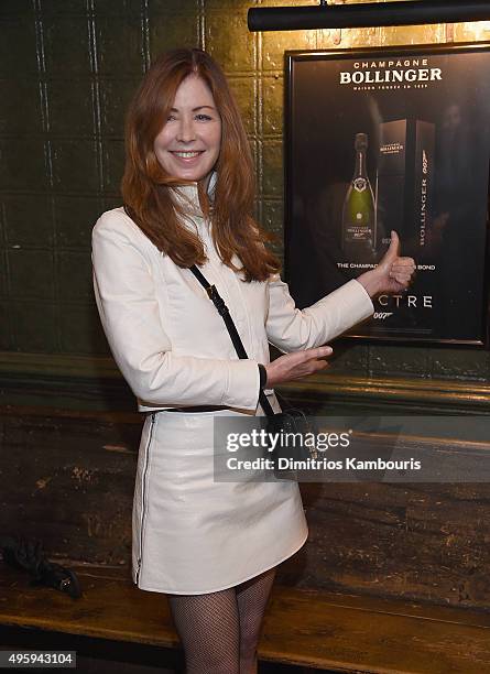 Dana Delany attends the the after party for the 'Spectre' pre-release screening hosted by Champagne Bollinger and The Cinema Society on November 5,...