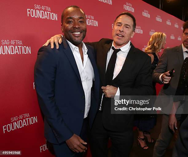 Honoree Lee Daniels and filmmaker David O. Russell attend the Screen Actors Guild Foundation 30th Anniversary Celebration at Wallis Annenberg Center...