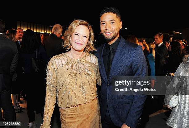 Actors JoBeth Williams and Jussie Smollett attend the Screen Actors Guild Foundation 30th Anniversary Celebration at Wallis Annenberg Center for the...