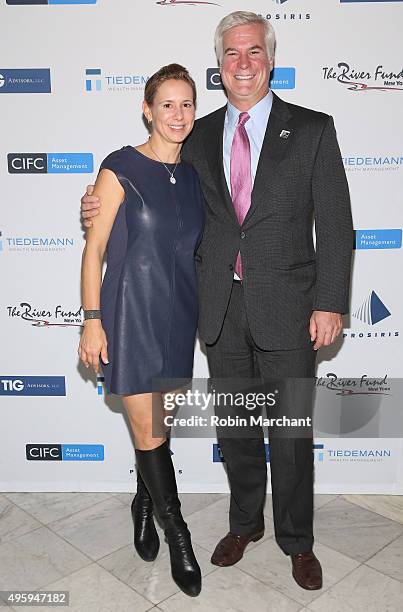 Kate Daly and Pat Daly attend The River Fund NY Taking Poverty Personally Gala on November 5, 2015 in New York City.