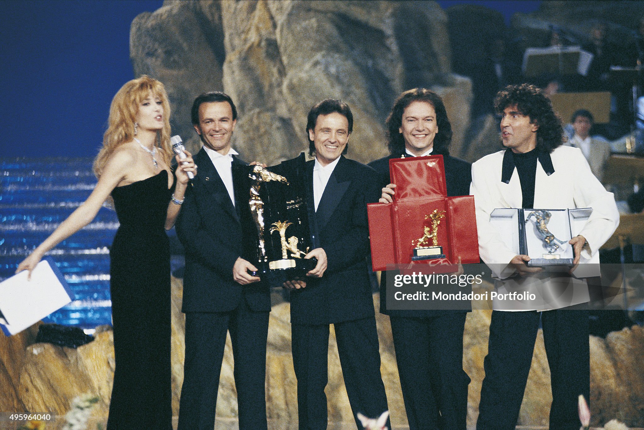 03 marzo 1990, i Pooh vincitori al Festival di Sanremo