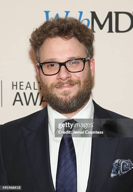 Actor Seth Rogen attends the 2015 Health Hero Awards hosted by WebMD at The Times Cente on November 5, 2015 in New York City.