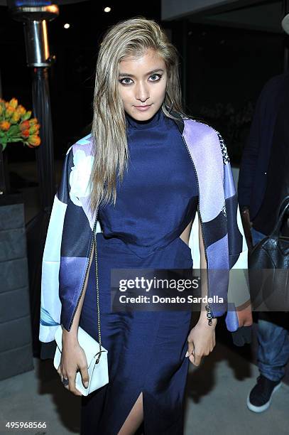 Model Rola attends a private dinner hosted by Farfetch, Erica Pelosini, Angelique Soave & DJ Kiss to celebrate Farfetch in LA on November 5, 2015 in...