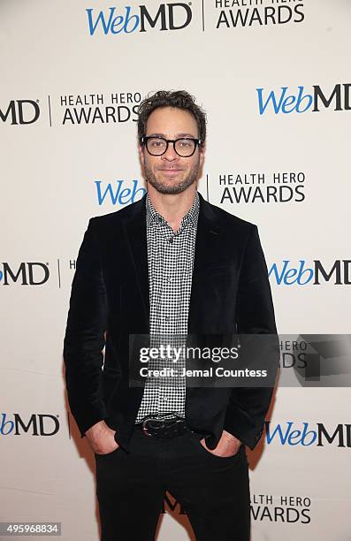 Singer Amos Lee attends the 2015 Health Hero Awards hosted by WebMD at The Times Center on November 5, 2015 in New York City.