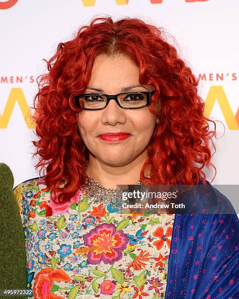 Mona Eltahawy attends The Women's Media Center 2015 Women's Media Awards at Capitale on November 5, 2015 in New York City.