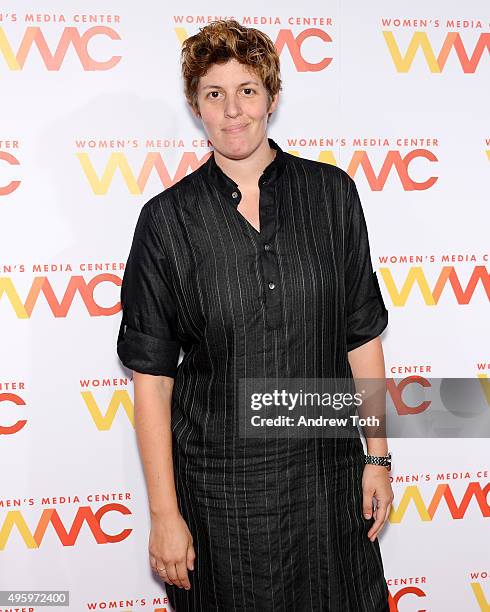 Sally Kohn attends The Women's Media Center 2015 Women's Media Awards at Capitale on November 5, 2015 in New York City.