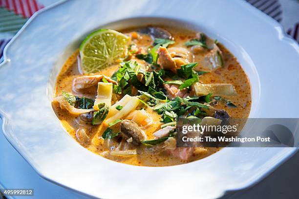 November 4: Red Curry Salmon Chowder.