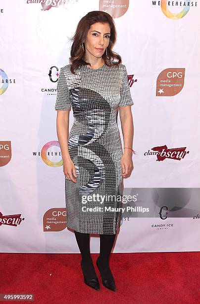 Anne Bedian attends Danse Avec Clairobscur at Aventine Hollywood on November 5, 2015 in Hollywood, California.