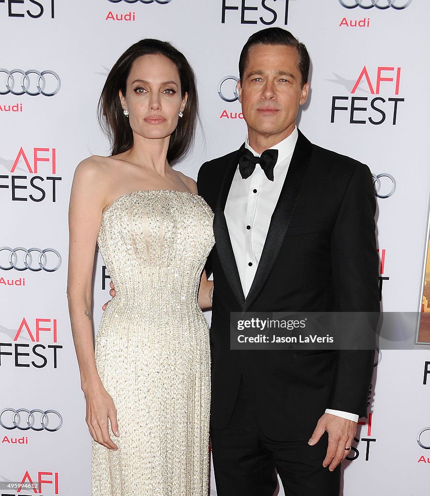 AFI FEST 2015 Presented By Audi Opening Night Gala Premiere Of Universal Pictures' "By the Sea" - Arrivals