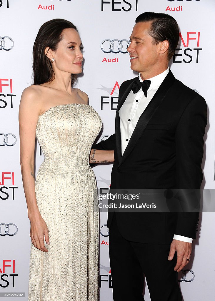 AFI FEST 2015 Presented By Audi Opening Night Gala Premiere Of Universal Pictures' "By the Sea" - Arrivals