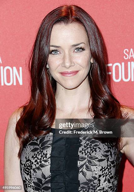 Actress Annie Wersching attends the Screen Actors Guild Foundation 30th Anniversary Celebration at the Wallis Annenberg Center for the Performing...