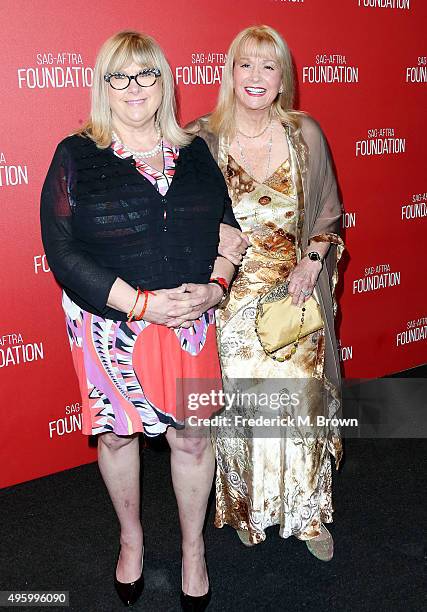 Actresses Colleen Camp and Diane Ladd attend the Screen Actors Guild Foundation 30th Anniversary Celebration at the Wallis Annenberg Center for the...