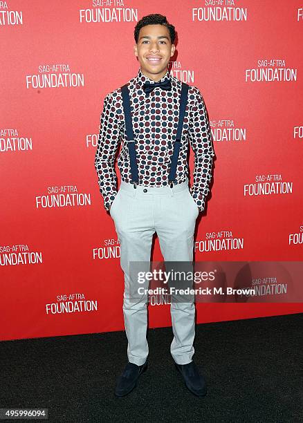Actor Marcus Scribner attends the Screen Actors Guild Foundation 30th Anniversary Celebration at the Wallis Annenberg Center for the Performing Arts...
