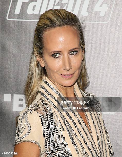 Lady Victoria Harvey attends the Fallout 4 video game launch event in downtown Los Angeles on November 5, 2015 in Los Angeles, California.