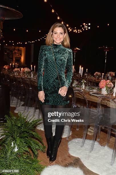 Personality Maria Menounos attends Jessica Alba, Humberto Leon and InStyle celebrate Honest Beauty and the launch of the #letsbehonest campaign on...