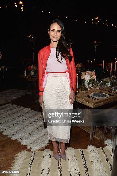 Jordana Brewster attends Jessica Alba, Humberto Leon and InStyle celebrate Honest Beauty and the launch of the #letsbehonest campaign on November 5,...