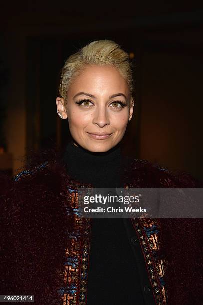 Nicole Richie attends Jessica Alba, Humberto Leon and InStyle celebrate Honest Beauty and the launch of the #letsbehonest campaign on November 5,...