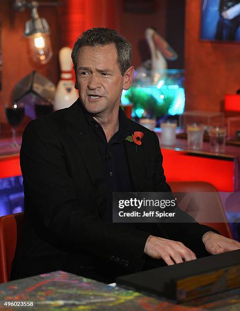 Alexander Armstrong during a live broadcast of "TFI Friday" at the Cochrane Theatre on November 6, 2015 in London, England.