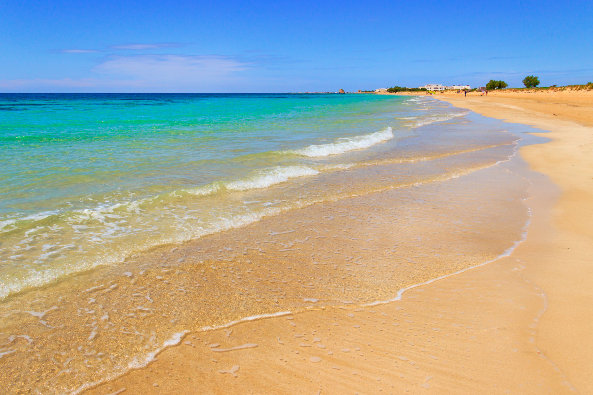 SUMMER.Ionian coast of Salento:beach at Torre Pali (Lecce). ITALY (Apulia) SUMMER.Ionian coast of Salento:beach at Torre Pali (Lecce). ITALY (Apulia)