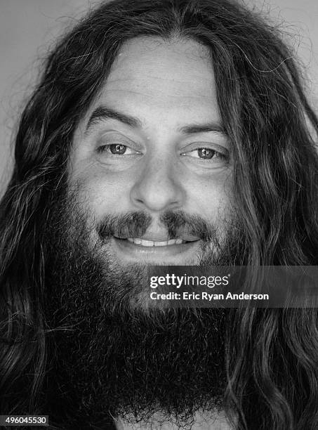 Strand of Oaks poses for a portrait at the Governors Ball 2015 Music Festival for Billboard Magazine on June 6, 2015 in New York City.