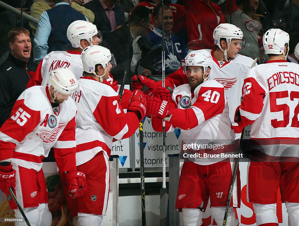 Detroit Red Wings v Toronto Maple Leafs