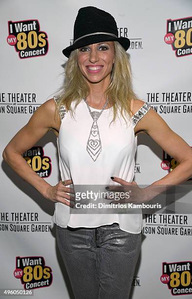 Debbie Gibson attends the "I Want My 80's" Concert at The Theater at Madison Square Garden on November 6, 2015 in New York City.