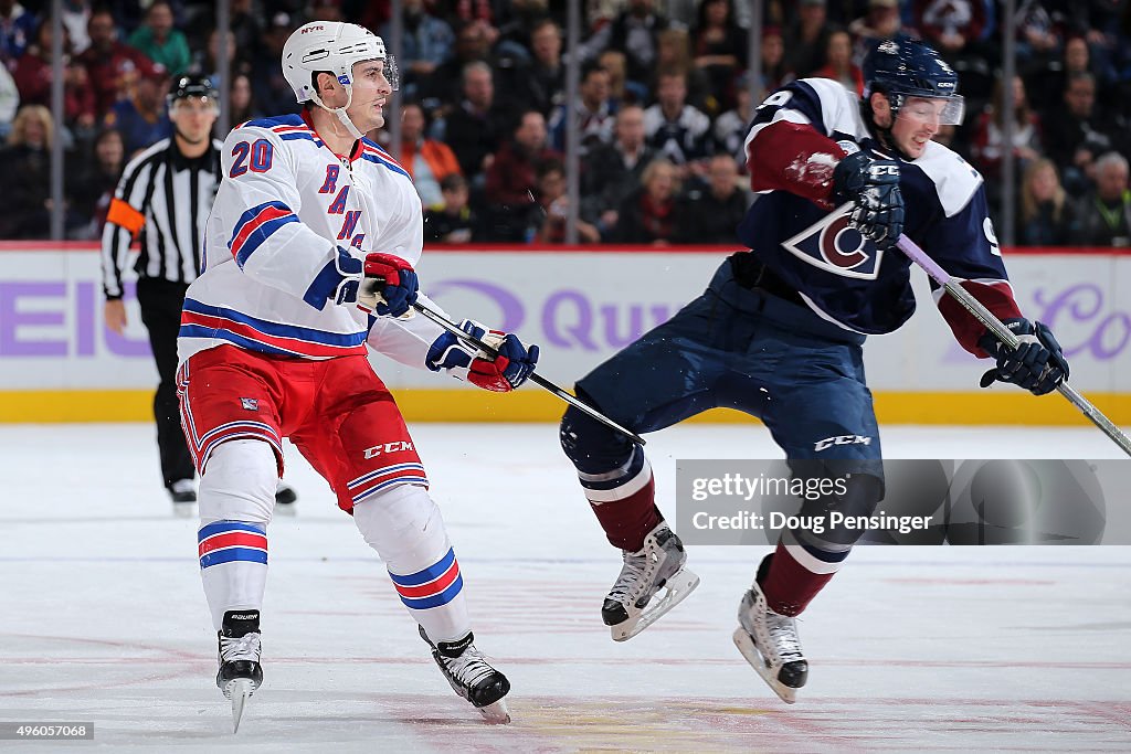 New York Rangers v Colorado Avalanche