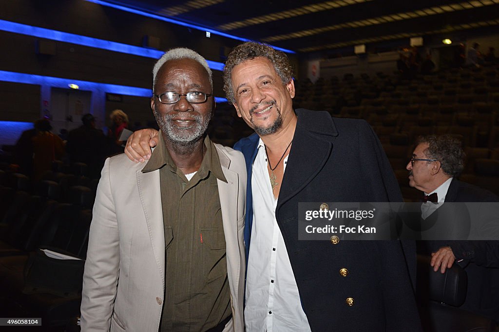 'Carthage Film Festival 2015' JCC Press Conference at Institut du Monde in Paris