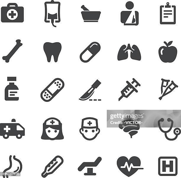 healthcare icons - smart series - abdomen surgery stock illustrations