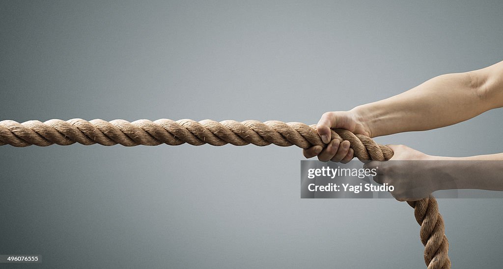 Let Go Rope Hand Hands Pulling Rope