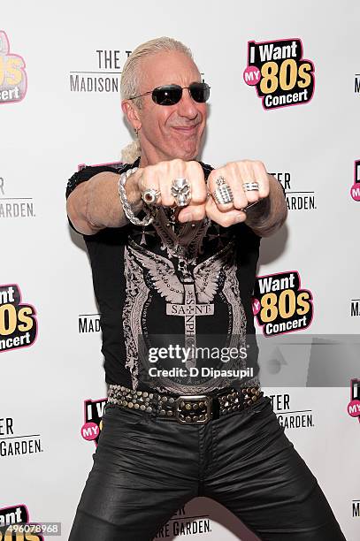 Dee Snider attends the "I Want My 80's" concert at The Theater at Madison Square Garden on November 6, 2015 in New York City.