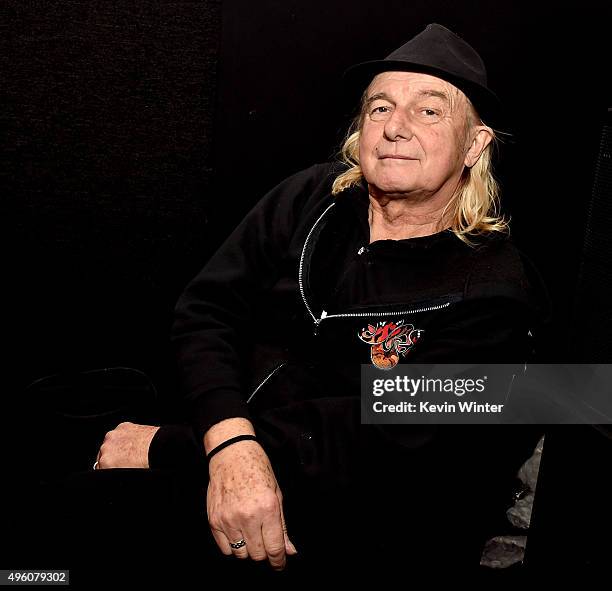 Musician Alan White of Yes appears at the Rock 'N' Roll Fantasy Camp at AMP Rehearsal Studios on November 6, 2015 in North Hollywood, California.