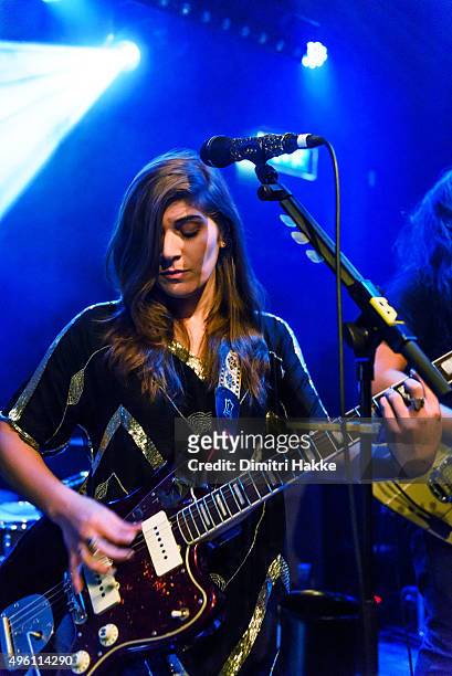 Bethany Cosentino of Best Coast performs on stage at Bitterzoet on November 4, 2015 in Amsterdam, Netherlands.