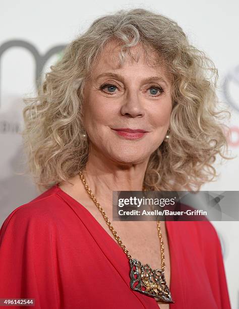 Actress Blythe Danner attends the 25th annual EMA Awards presented by Toyota and Lexus and hosted by the Environmental Media Association at Warner...