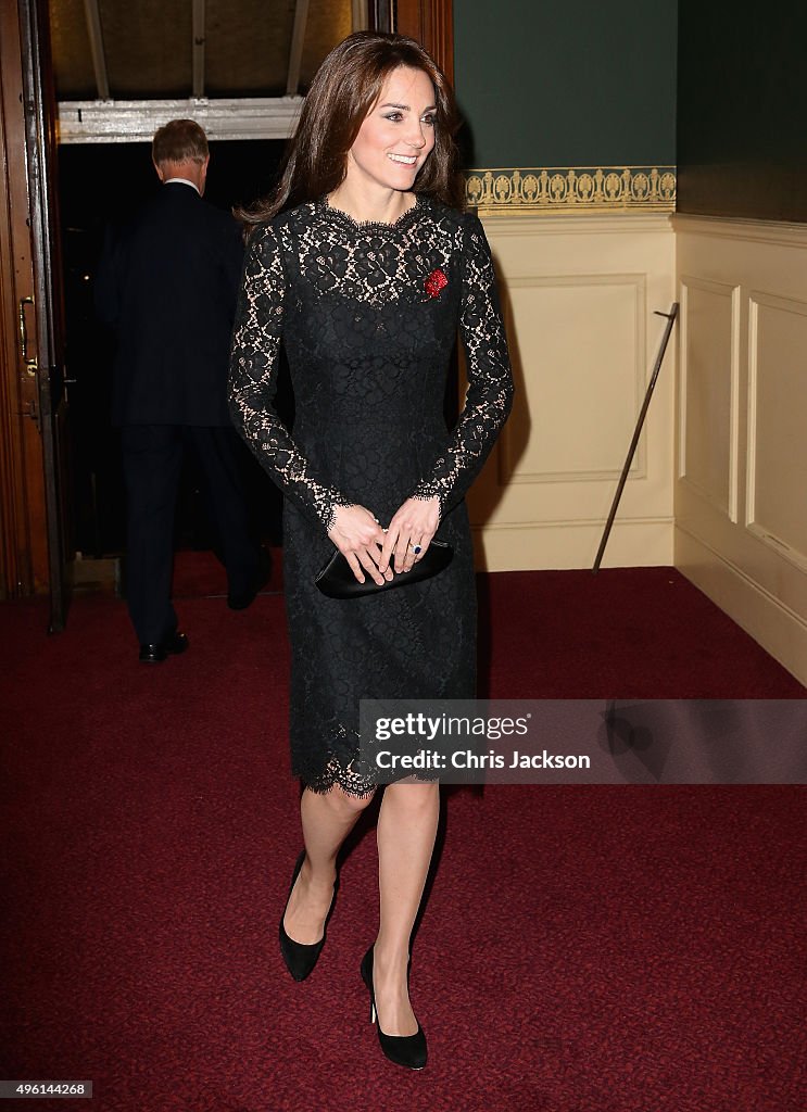 The Royal Family Attend The Annual Festival Of Remembrance