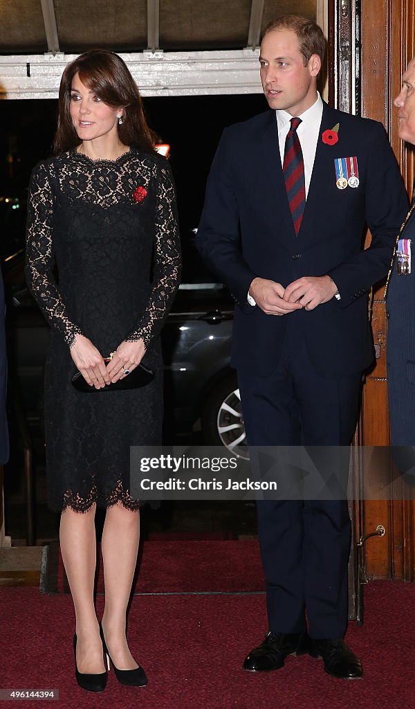 The Royal Family Attend The Annual Festival Of Remembrance