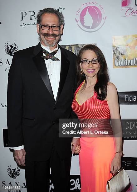 Producer Arthur Andelson of Kismet Entertainment and attorney Vicki Roberts attend "Reel Haute" In Hollywood International Couture Fashion Show held...