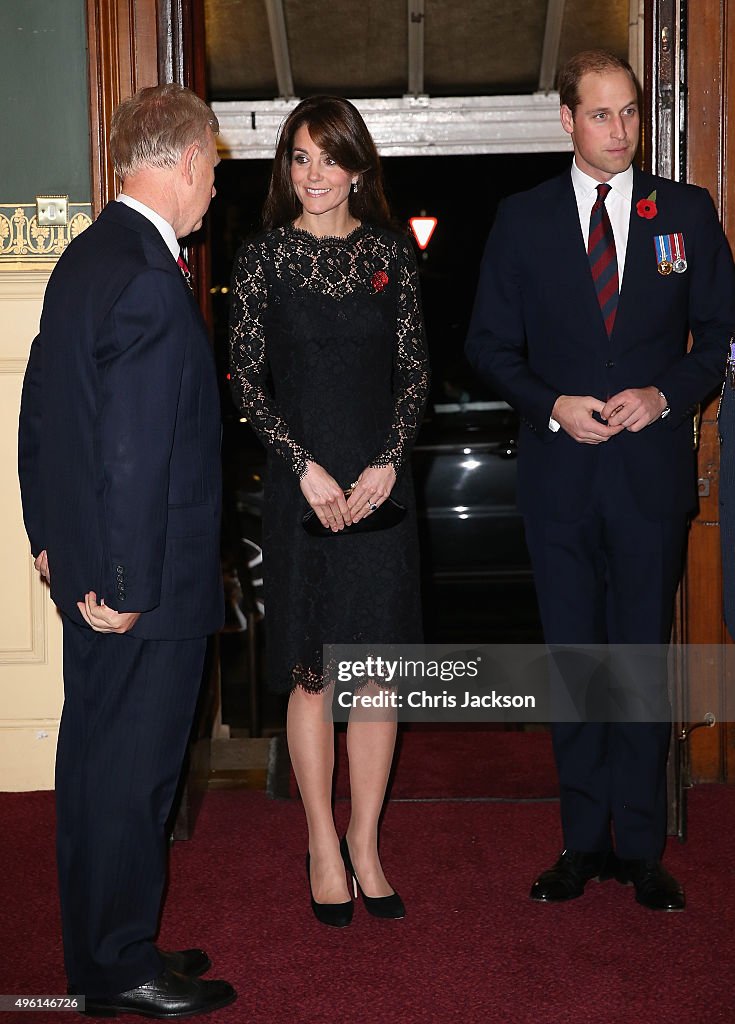 The Royal Family Attend The Annual Festival Of Remembrance