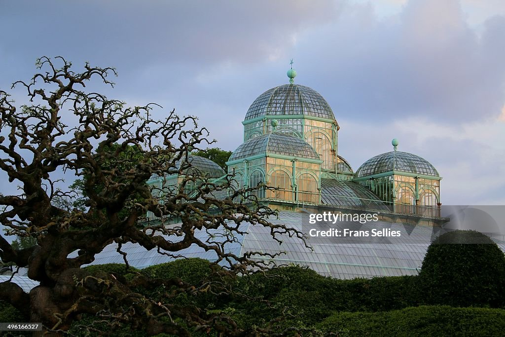 Royal greenhouses in Laeken (Brussels)