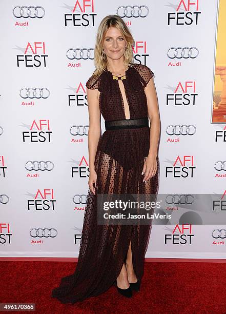 Actress Melanie Laurent attends the premiere of "By the Sea" at the 2015 AFI Fest at TCL Chinese 6 Theatres on November 5, 2015 in Hollywood,...