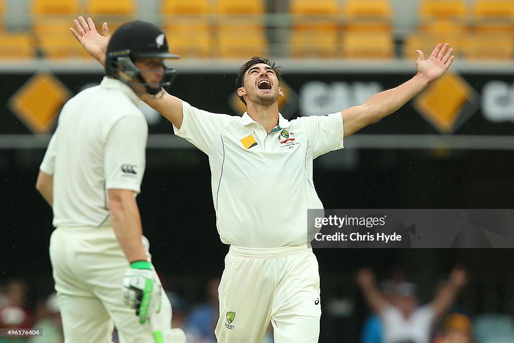 Australia v New Zealand - 1st Test: Day 4