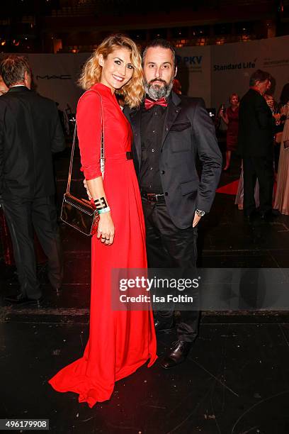 Fiona Erdmann and Tobias Bojko attend the 22nd Opera Gala at Deutsche Oper Berlin on November 7, 2015 in Berlin, Germany.